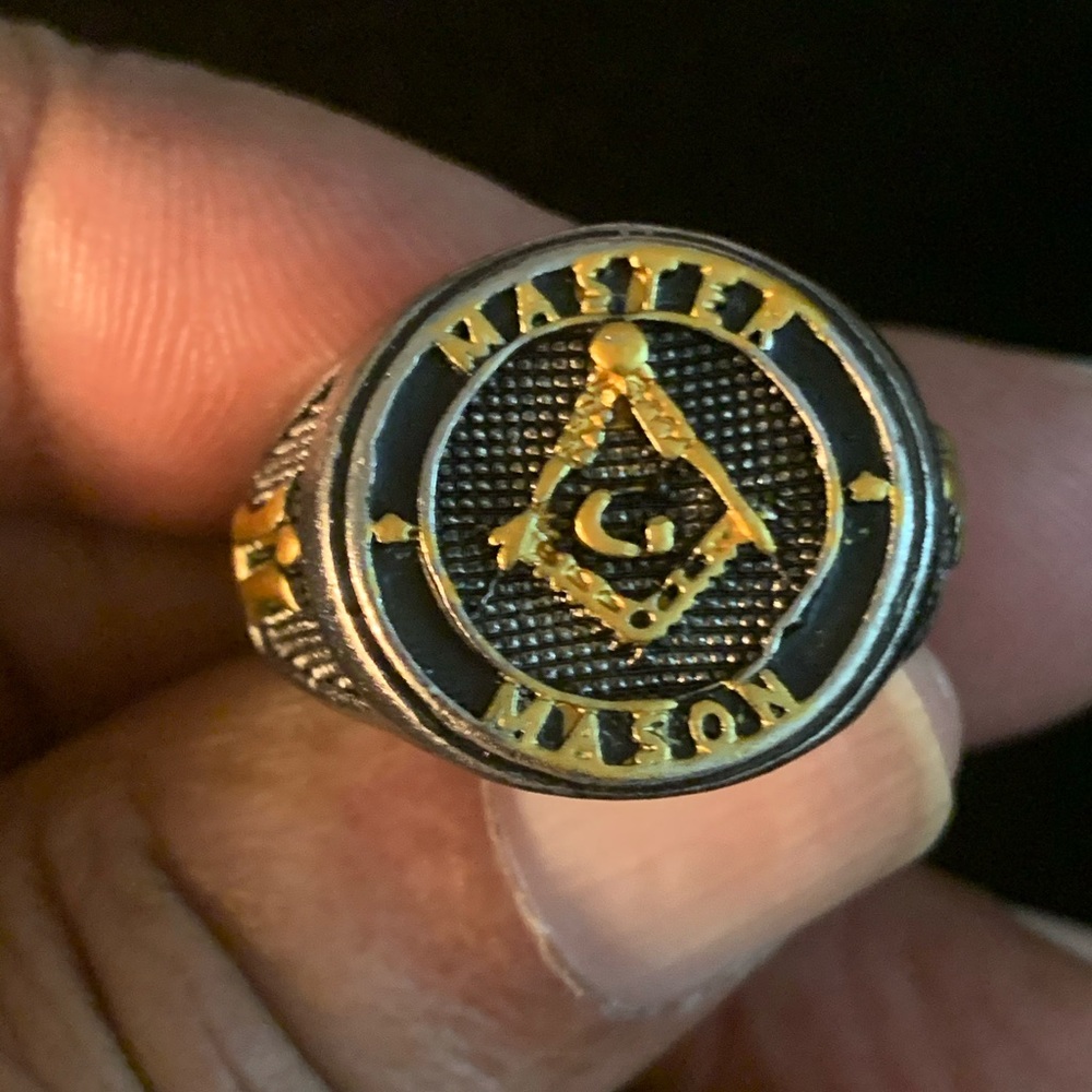 Master Mason Ring - Picture 4 of 4